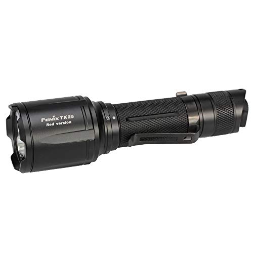 Fenix tk25red – Taschenlampe (Taschenlampe, Schwarz, Aluminium, 2 m, IP68, 1 Lampe (S)) von Fenix