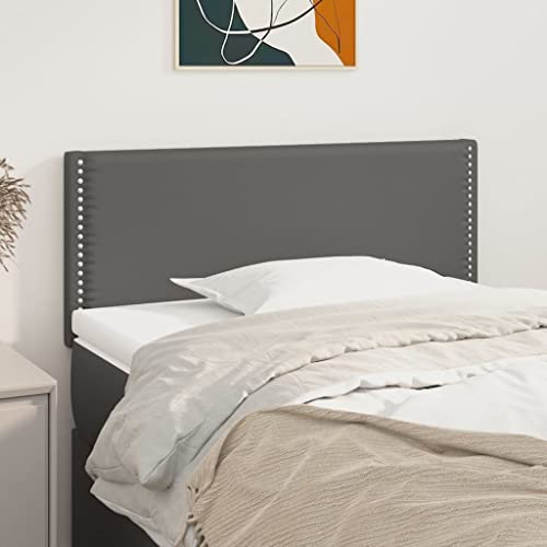 FENLAX Bettkopfteil Betthaupt Pflegeleicht Bettzubehör Polsterbett-Kopfteils Höhenverstellbar Innenmöbel Schlafzimmerdekor Klassischen Design Grau 90x5x78/88 cm FENLAX Bettkopfteil Betthaupt Pflegeleicht Bettzubehör Polsterbett-Kopfteils Höhenverstellbar Innenmöbel Schlafzimmerdekor Klassischen Design Grau 90x5x78/88 cm von FENLAX