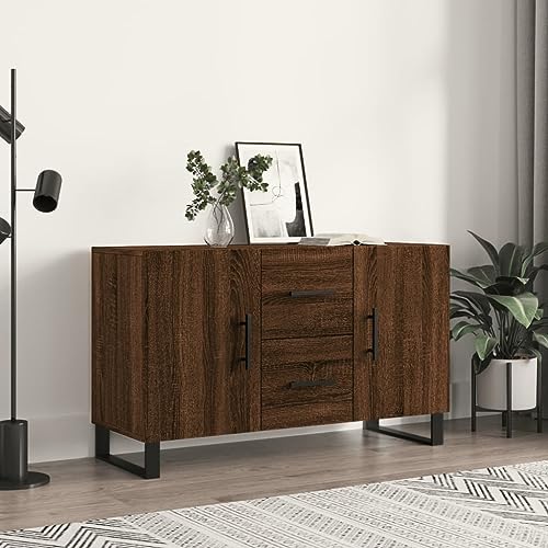 FENLAX Kommoden & Sideboards Modern Kommode Mit Schubladen Holz Komodenschrank Aparador Standschrank Aufbewahrungsschrank 100x36x60 cm Braun Eichen-Optik FENLAX Kommoden & Sideboards Modern Kommode Mit Schubladen Holz Komodenschrank Aparador Standschrank Aufbewahrungsschrank 100x36x60 cm Braun Eichen-Optik von FENLAX
