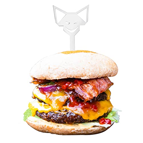 FENNEK Burgerspieße 6 Stück | Grillzubehör aus Edelstahl | Made in Germany von FENNEK