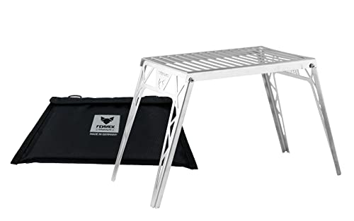 FENNEK TITAN Klapprost | extrem leicht und kompakt | zum Grillen über Hobos, Campingkocher, Feuerstellen uvm | Made in Germany von FENNEK