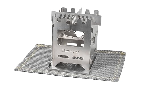 FENNEK Hitzeschutzmatte 32 x 24 cm | für Hobo Kocher, kleine Grills, Lötkolben UVM | Feuerfeste Unterlage von FENNEK