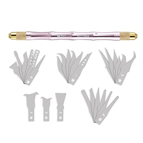 BST-69A+ 28 in 1 Hand Finish CPU IC Chip Remover Motherboard PCB Underfill Clean Scraping Pry Tool Removal von FENOHREFE