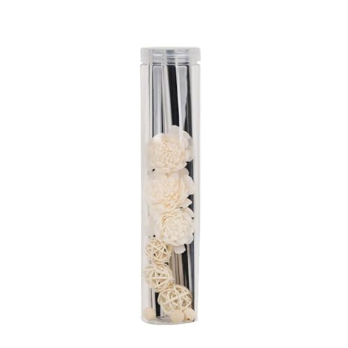 FENOHREFE Diffusor Stick Blume Rattan Düfte Reed Stick Diffusor Ersatz Stick Rattan DIY Handarbeit Home Dekorationen Künstliche Blume Rattan von FENOHREFE