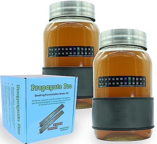3"x20" Wrap Around Kombucha Fermentation Heating Pad Strip or Windowsill Seed Starting Heating Mat Heat Pad, Use for Seedl. von FENRIR