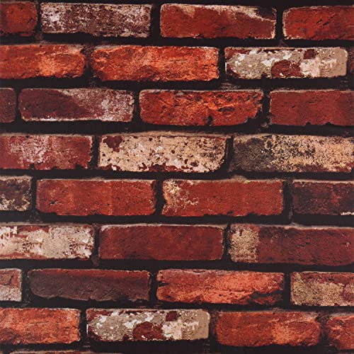 FENTIS Tapete Küche Selbstklebende Tapete für Deko Wohnzimmer Rot Vinyl Klebefolie Tapeten für Room Decor Folie Wandfliesen Selbstklebend Wandsticker Wallpaper Klebetapete 44.5x500cm FENTIS Tapete Küche Selbstklebende Tapete für Deko Wohnzimmer Rot Vinyl Klebefolie Tapeten für Room Decor Folie Wandfliesen Selbstklebend Wandsticker Wallpaper Klebetapete 44.5x500cm von FENTIS