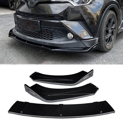 FENVY Auto Frontlippe Frontspoiler für Toyota C-HR CHR 2018-2022,Auto Frontstoßstange Splitter Lip Spoiler Frontspoiler Protector Kits FENVY Auto Frontlippe Frontspoiler für Toyota C-HR CHR 2018-2022,Auto Frontstoßstange Splitter Lip Spoiler Frontspoiler Protector Kits von FENVY