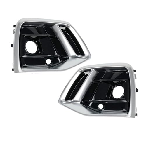FENVY Auto Frontstoßstange Nebelscheinwerfer Kühlergrill für Audi Q5 2021 2022,Auto Nebel Licht Rahmen Mesh Grille Zubehör,B-Right von FENVY