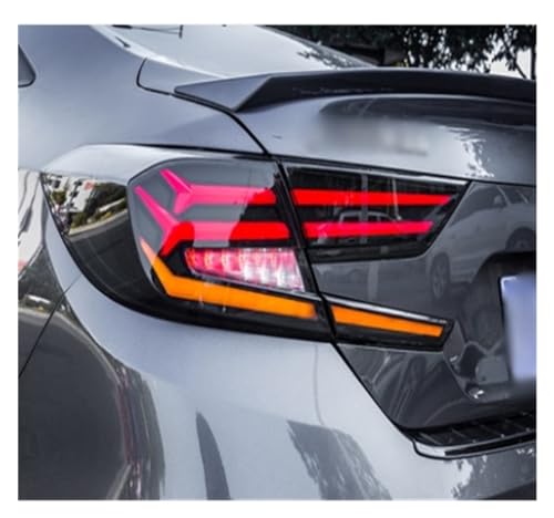 FENVY Auto Heckleuchte für Accord 2018 2019 2020,Wasserdichtes Blinklicht Wasserdicht Rücklicht Multifunktion Signallicht Sicherheit Licht,A-Nero FENVY Auto Heckleuchte für Accord 2018 2019 2020,Wasserdichtes Blinklicht Wasserdicht Rücklicht Multifunktion Signallicht Sicherheit Licht,A-Nero von FENVY