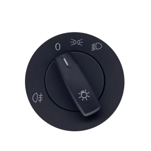 Auto Scheinwerferschalter für VW Caddy Touran-1T0941431B,Auto Scheinwerferschalter Lichtschalter mit Lichtsensormodu Zubehör von FENVY