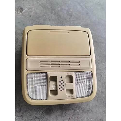FENVY Lesen Dome Licht Lampe Schiebedach Schalter für Accord Crosstour 2011-2013,Autoteile Auto-Leselampe Deckenleuchte Schiebedach-Schalter,A-Beige von FENVY