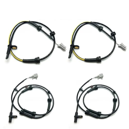 Raddrehzahl Fühler für Nissan X-Trail 4WD LE SLX BaseLE SLX Advance Exclusive,ABS Sensor Raddrehzahlmesser Vorne Links Rechts,D-4PCS von FENVY