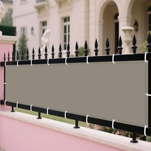 Sonnensegel mit Ösen Wasserdicht 110 x 480 cm Rechteckig Wasserdicht 98% UV Schutz Sonnendach UV Schutz Vielen Größen mit Spannseilen für Patio Hinterhof Rasengarten, Khaki Sonnensegel mit Ösen Wasserdicht 110 x 480 cm Rechteckig Wasserdicht 98% UV Schutz Sonnendach UV Schutz Vielen Größen mit Spannseilen für Patio Hinterhof Rasengarten, Khaki von FENYIGE