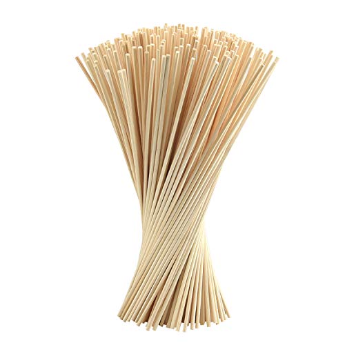 FEPITO 250 Stück Rattanstäbchen Aroma Sticks Reed Diffusor Sticks Öl Aroma Diffusor Sticks Holz Rattan Reed Sticks von FEPITO