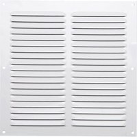 Aluminiumgitter weiß - aufklappbar 250x250mm von FEPRE