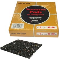40x Ferax Terrassenpad 3 x 90 x 90mm 40x Ferax Terrassenpad 3 x 90 x 90mm von FERAX
