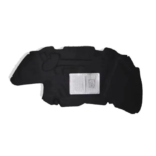 Isoliermatte Für Peugeot 206 1998-2016 Auto Haube Motor Isolierung Baumwolle Schalldichte Matte Abdeckung Zubehör Motor-Wärmedämmpad(Typ B) von FERFXN