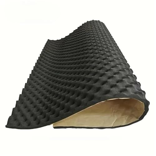 Isoliermatte Selbstklebende Schalldämmung Isolierung Baumwolle Schalldämmung Auto Isolierung Motor-Wärmedämmpad(100x25cm) von FERFXN