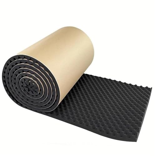 Isoliermatte Selbstklebende Schalldämmung Isolierung Baumwolle Schalldämmung Auto Isolierung Motor-Wärmedämmpad(200x50cm) von FERFXN