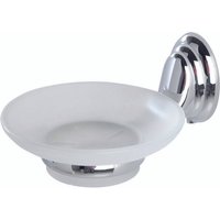 Einfache seifenschale chrom/satiniertes glas -091003B Einfache seifenschale chrom/satiniertes glas -091003B von FERIDRAS