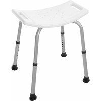 Hocker für Behinderte aus ABS und verstellbarem Aluminium Comfort 289002-B weiß von FERIDRAS