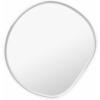 [GEBRAUCHT] Ferm Living Pond Spiegel Wandspiegel Hängespiegel Glasspiegel 87x94cm Xl Chrom B-Ware von FERM LIVING
