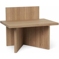 [NEUWERTIG] Ferm Living Oblique Hocker Ablage Dekohocker Beistellhocker Eiche Matt Lackiert B-Ware von FERM LIVING