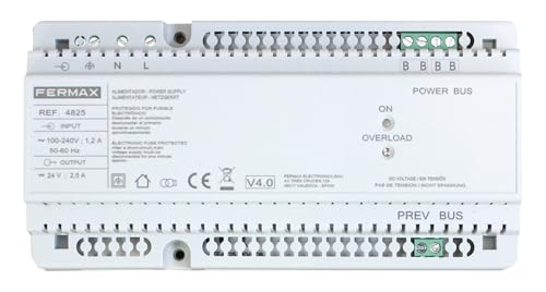 FERMAX Netzteil plusFilter Din10 24Vdc-25A von FERMAX