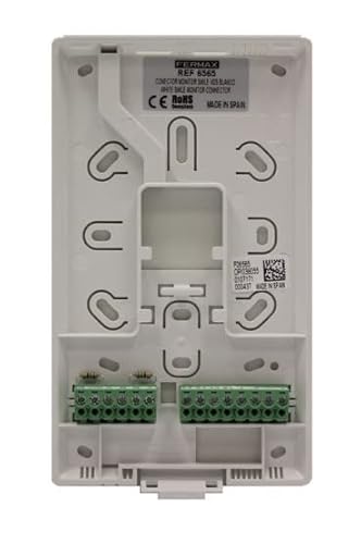 Fermax 6565 Montageplatte Smile Monitore-Connector, weiß von FERMAX
