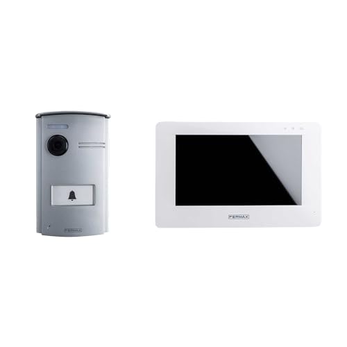 Fermax F1393 Video-Türsprechanlage, 17,8 cm (7 Zoll), WiFi, Touchscreen, SEE-U mit Anrufumleitung zu Handy von FERMAX