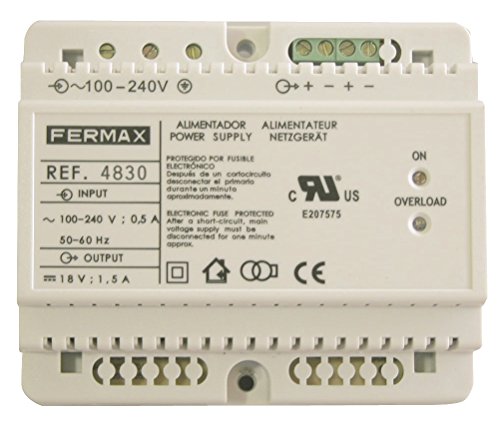 Fermax Netzgerät 18Vdc/3,5A, 4830 von FERMAX