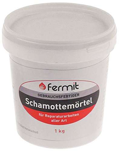 FERMIT Schamottemörtel 1kg max. Temperatur über +1600°C von FERMIT