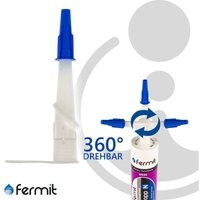 Fermit Kartuschenspitze, 360 Grad drehbar, 90° knickbar, wieder verschließbar - 16034 von FERMIT
