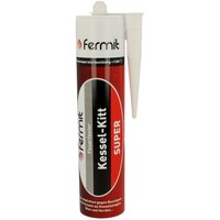 Kessel-Kitt Super +1300°C Hochtemperatur Ofenkitt, Kartusche mit 310 ml - Fermit von FERMIT