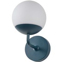 Gebraucht] Fermob Mooon Wandleuchte Wandlampe Leuchte Licht Led Lampe ø 15 Cm Acapulcoblau B-Ware von FERMOB