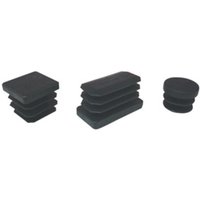 Ferramenta1.com - Alettierter Puntale 32mm schwarz 8 Stück Ferramenta1.com - Alettierter Puntale 32mm schwarz 8 Stück von FERRAMENTA1.COM