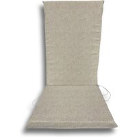 Ferramenta1.com - Garten Kissen Hoher Rücken 120x50 cm - 4 Stück - Beige,Ecru,Grau - colore: beige Ferramenta1.com - Garten Kissen Hoher Rücken 120x50 cm - 4 Stück - Beige,Ecru,Grau - colore: beige von FERRAMENTA1.COM