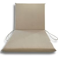 Ferramenta1.com - Gartenkissen niedrig 90x50 cm, 4er-Set - Beige, Ecru, Grau - farbe: beige - colore: ecru Ferramenta1.com - Gartenkissen niedrig 90x50 cm, 4er-Set - Beige, Ecru, Grau - farbe: beige - colore: ecru von FERRAMENTA1.COM
