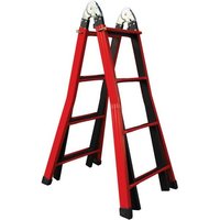 Ferramenta1.com - Mehrzweck-Teleskopleiter aus Stahl 4+5 H.444 - Wohnzimmer von FERRAMENTA1.COM