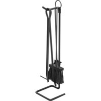 Kaminwerkzeugset Stahl Lackiert Mod.652 von FERRAMENTA1.COM