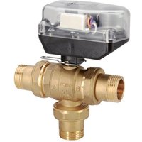 3/4" motorisiertes 3-Wege-Kugelzonenventil mit Umlenkung 230vac von FERRARI SRL
