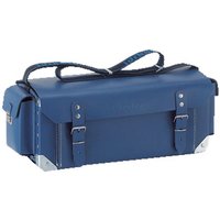 Echtes Leder Klempner Taschen blau mod. vega von FERRARI SRL