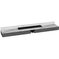 Ferrari Srl - Duschrinne 'Primus blue' mit EPS-Einbauelement, mit PVD-beschichtetem Edelstahlrahmen Ferrari Srl - Duschrinne 'Primus blue' mit EPS-Einbauelement, mit PVD-beschichtetem Edelstahlrahmen von FERRARI SRL