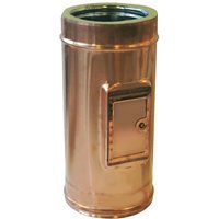 Ferrari Srl - Element mit rechteckiger Inspektion mf rostfreier Stahl/Kupferrohr d100/150 von FERRARI SRL