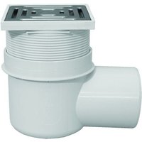 Ferrari Srl - Horizontaler Kellerschacht aus Edelstahl DN75 148x148mm/138x138mm mit Siphon von FERRARI SRL