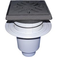 Ferrari Srl - Vertikaler Ablauf 'Perfekt' DN160, geflanscht, Gussrahmen/Rosthalter 260x260mm/226x226mm, Schmutzfänger, Gerät Ferrari Srl - Vertikaler Ablauf 'Perfekt' DN160, geflanscht, Gussrahmen/Rosthalter 260x260mm/226x226mm, Schmutzfänger, Gerät von FERRARI SRL