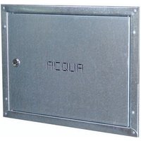 Wasserzähler Tür mit verzinktem Blech bündig Rahmen H400mm x B600mm - Idrhaus von FERRARI SRL