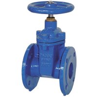 Flacher körper gummierter keilschieber flan.x wasser dn150 pn16 von FERRARI SRL