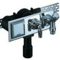 Hutterer&Lechner HL406E WG-UP-Sifon DN40/50 m. integriert em WasserAnschl.. Ausl.hahn r 1/2' u. up 406E von FERRARI SRL