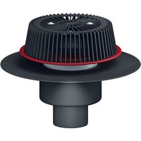 Sicherheitsdachablauf DN125 höhenverstellbarer PP-Kragen Sicherheitsdachablauf DN125 höhenverstellbarer PP-Kragen von FERRARI SRL